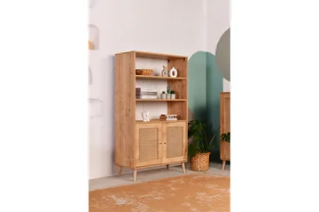 Hazeran Bokhylla 40 cm - Ek - Förvaring - Hylla - Bokhylla