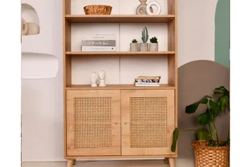 Hazeran Bokhylla 40 cm - Ek - Förvaring - Hylla - Bokhylla