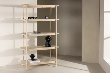 Heim Bokhylla 120 cm i Ek - Ljusbeige - Förvaring - Hylla - Bokhylla