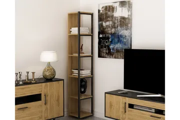 Hejde Bokhylla 34 cm - Brun/Svart - Förvaring - Hylla - Bokhylla