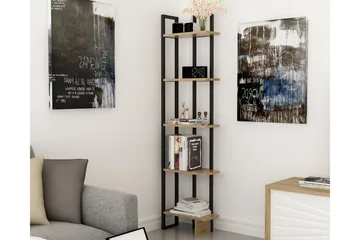 Hejde Bokhylla 45 cm - Brun/Svart - Förvaring - Hylla - Bokhylla