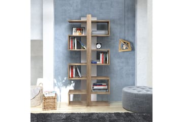 Hejde Bokhylla 78 cm - Brun - Förvaring - Hylla - Bokhylla