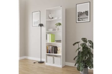 Bokhylla Hemani Vit - Vit - Förvaring - Hylla - Bokhylla