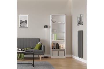 Bokhylla Hemani Vit - Vit - Förvaring - Hylla - Bokhylla