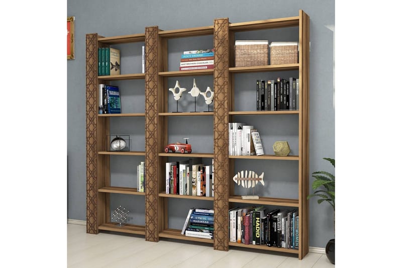 Hovdane Bokhylla 184 cm - Brun - Förvaring - Hylla - Bokhylla