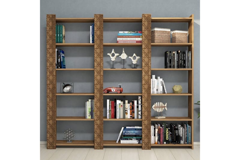 Hovdane Bokhylla 184 cm - Brun - Förvaring - Hylla - Bokhylla