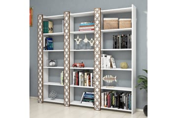 Hovdane Bokhylla 184 cm - Vit - Förvaring - Hylla - Bokhylla