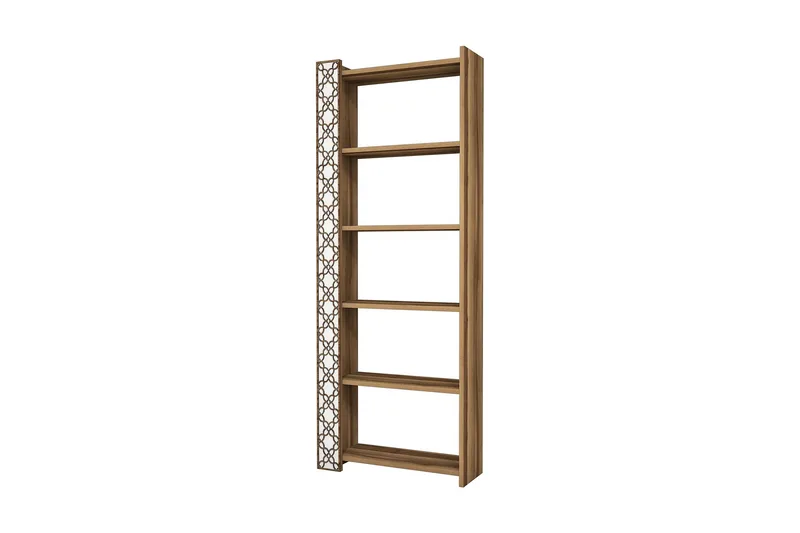 Hovdane Bokhylla 64 cm - Brun/Vit - Förvaring - Hylla - Bokhylla