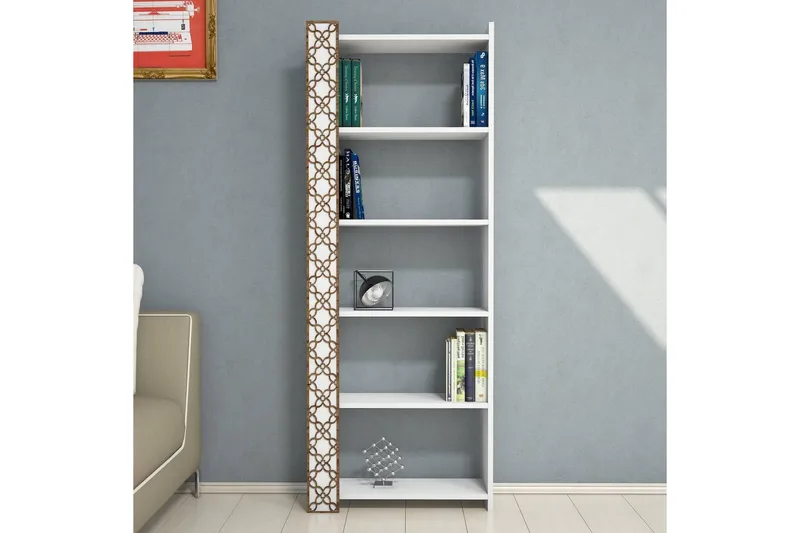 Hovdane Bokhylla 64 cm - Vit - Förvaring - Hylla - Bokhylla