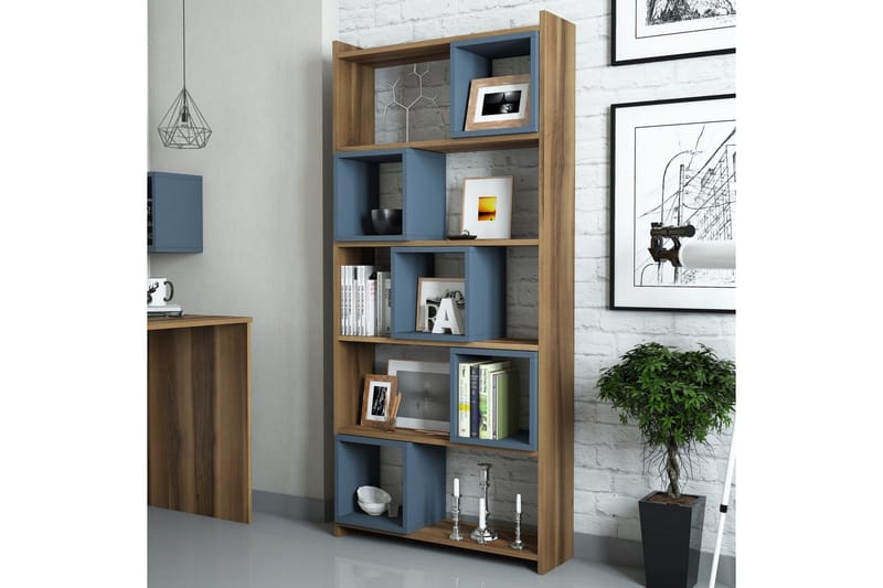 Hovdane Bokhylla 80 cm - Brun - Förvaring - Hylla - Bokhylla