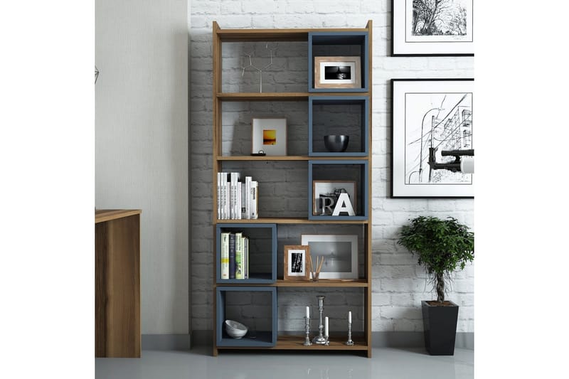 Hovdane Bokhylla 80 cm - Brun - Förvaring - Hylla - Bokhylla