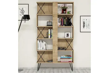 Hovdane Bokhylla 90 cm - Brun - Förvaring - Hylla - Bokhylla