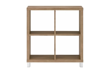 Hylla Kiera 76x83 cm - Trä|Ljus - Förvaring - Hylla - Bokhylla