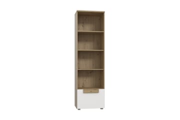 Hylla Knelston 55 cm - Brun|Vit - Förvaring - Hylla - Bokhylla