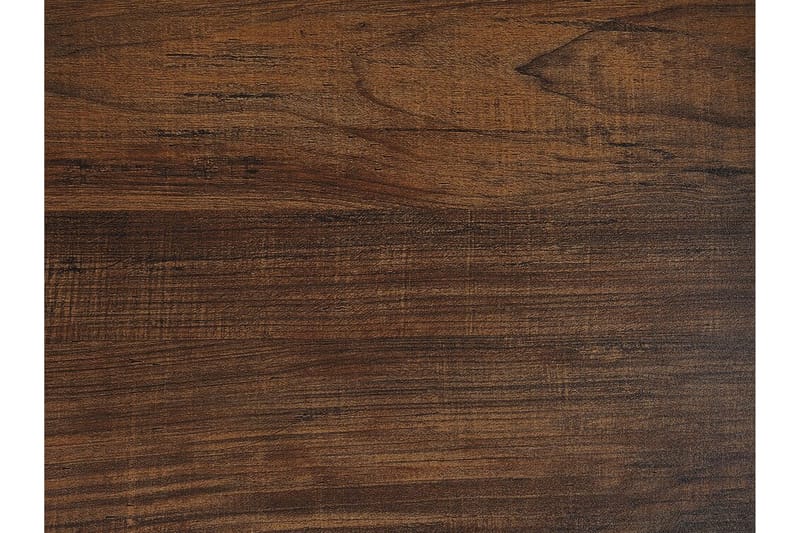 Hylla Quardon 90x30 cm - Mörkt Trä/Svart - Förvaring - Hylla - Bokhylla