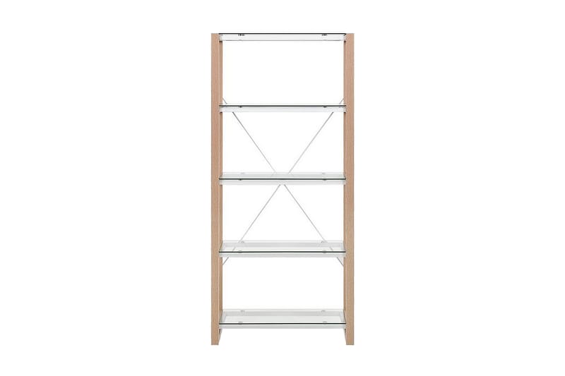 Hylla Skiatook 68x30 cm - Vit/Ljust Trä - Förvaring - Hylla - Bokhylla