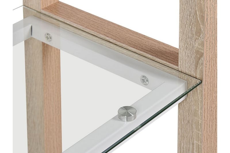 Hylla Skiatook 68x30 cm - Vit/Ljust Trä - Förvaring - Hylla - Bokhylla