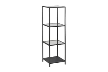 Ikaria Bokhylla 4 plan - Svart - Förvaring - Hylla - Bokhylla