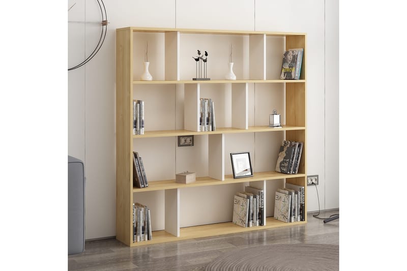 Jasenica Bokhylla 145x25 cm - Trä/natur - Förvaring - Hylla - Bokhylla