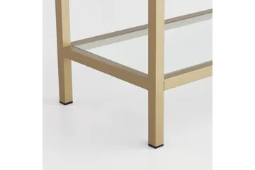 Jorrel Bokhylla 165x80 cm - Guld - Förvaring - Hylla - Bokhylla