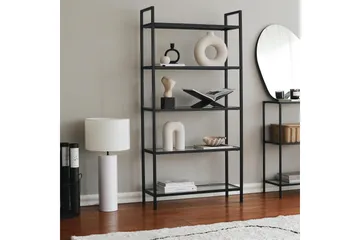 Jorrel Bokhylla 165x80 cm - Svart - Förvaring - Hylla - Bokhylla