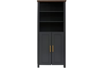 Juntolah Bokhylla 75x39 cm - Svart - Förvaring - Hylla - Bokhylla