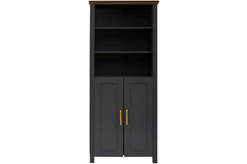 Juntolah Bokhylla 75x39 cm - Svart - Förvaring - Hylla - Bokhylla