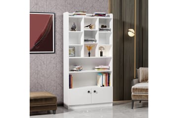 Kashiwa Bokhylla 90x30 cm Vit - Hanah Home - Förvaring - Hylla - Bokhylla