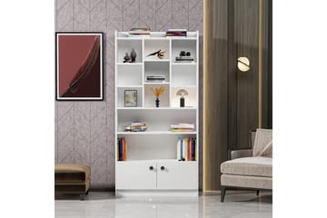 Kashiwa Bokhylla 90x30 cm Vit - Hanah Home - Förvaring - Hylla - Bokhylla