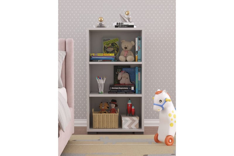 Bokhylla Katsuyuki Vit - Vit - Förvaring - Hylla - Bokhylla