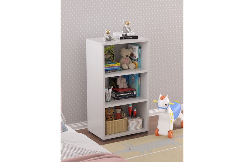 Bokhylla Katsuyuki Vit - Vit - Förvaring - Hylla - Bokhylla