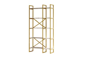 Kerakeha Bokhylla 87,5x30 cm Guld - Hanah Home - Förvaring - Hylla - Bokhylla