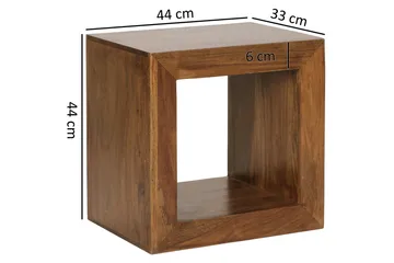Konarzewski Bokhylla 44 cm i Valnöt - Brun - Förvaring - Hylla - Bokhylla