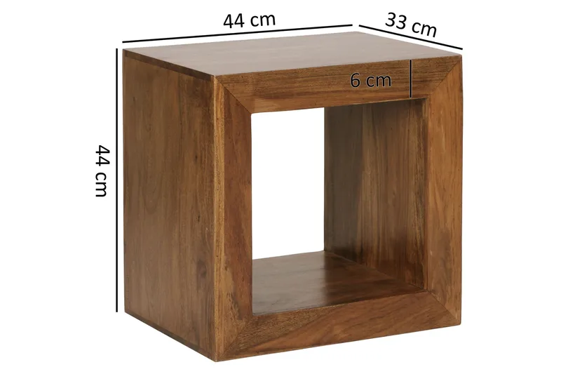Konarzewski Bokhylla 44 cm i Valnöt - Brun - Förvaring - Hylla - Bokhylla
