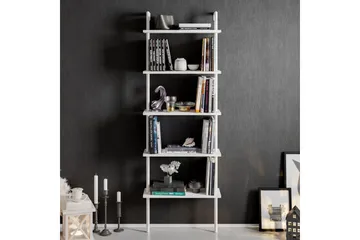 Konsterud Bokhylla - Vit - Förvaring - Hylla - Steghylla & trapphylla