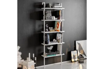 Konsterud Bokhylla - Vit - Förvaring - Hylla - Steghylla & trapphylla