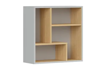 Leokkol Bokhylla 56 cm - Ljusgrå/Trä/Natur - Förvaring - Hylla - Bokhylla