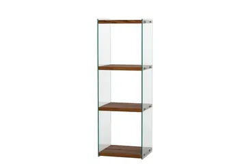 Lepinas Bokhylla 40 cm i Valnötsutseende - Natur - Förvaring - Hylla - Bokhylla