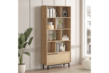 Liyakat Bokhylla 83,9 cm - Ek - Förvaring - Hylla - Bokhylla