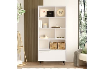 Liyakat Bokhylla 83,9 cm - Vit - Förvaring - Hylla - Bokhylla