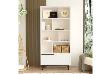 Liyakat Bokhylla 83,9 cm - Vit - Förvaring - Hylla - Bokhylla