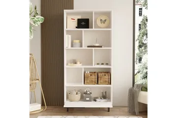 Liyakat Bokhylla 83,9 cm - Vit - Förvaring - Hylla - Bokhylla