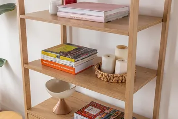 Makwana Bokhylla 75 cm - Natural - Förvaring - Hylla - Bokhylla