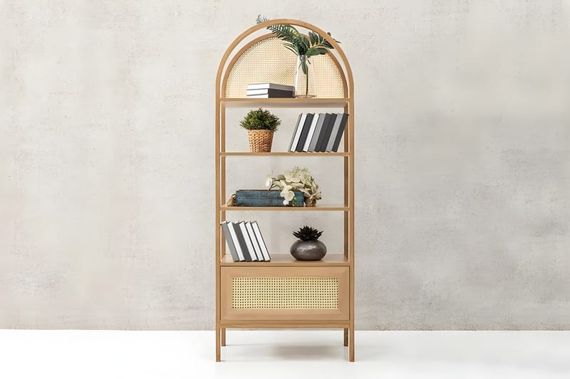 Makwana Bokhylla 75 cm - Natural - Förvaring - Hylla - Bokhylla