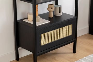 Makwana Bokhylla 76 cm - Svart - Förvaring - Hylla - Bokhylla