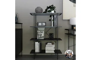 Marinko Bokhylla - Svart - Förvaring - Hylla - Bokhylla