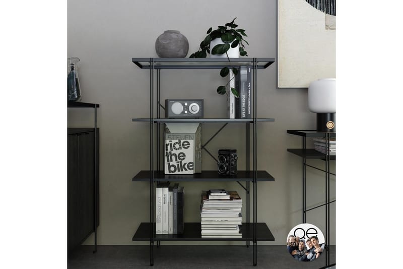 Marinko Bokhylla - Svart - Förvaring - Hylla - Bokhylla