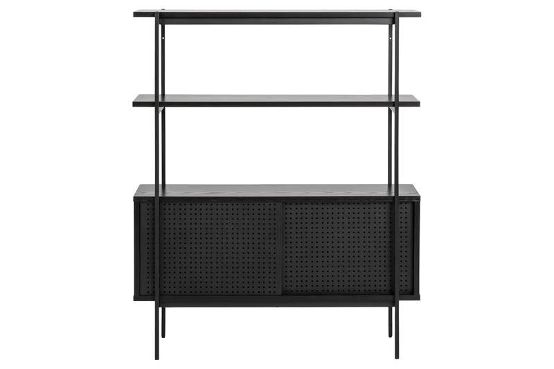 Mehoopany Bokhylla 113,8 cm - Svart - Förvaring - Hylla - Bokhylla