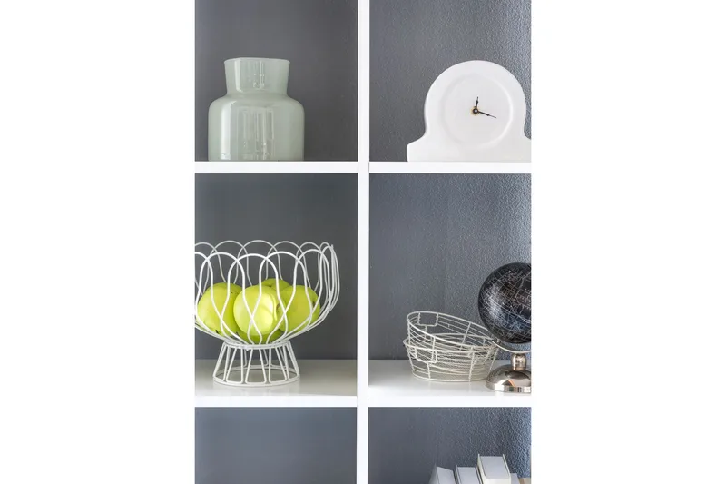 Milahn Bokhylla 108x29 cm - Vit - Förvaring - Hylla - Bokhylla