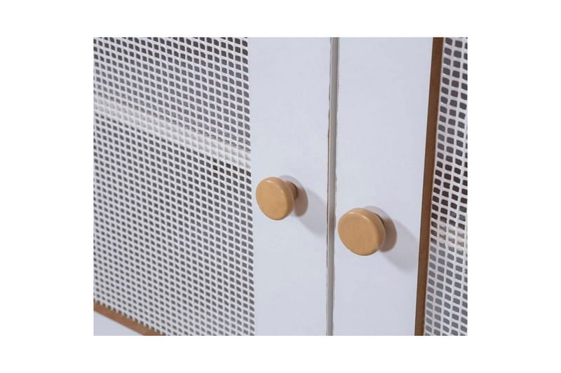 Bokhylla Mjudi Vit / Ek - Vit - Förvaring - Hylla - Bokhylla